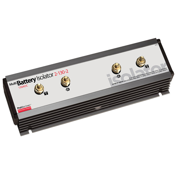 ProMariner Battery Isolator - 2 Alternator - 2 Battery - 130 AMP [12132] - Essenbay Marine
