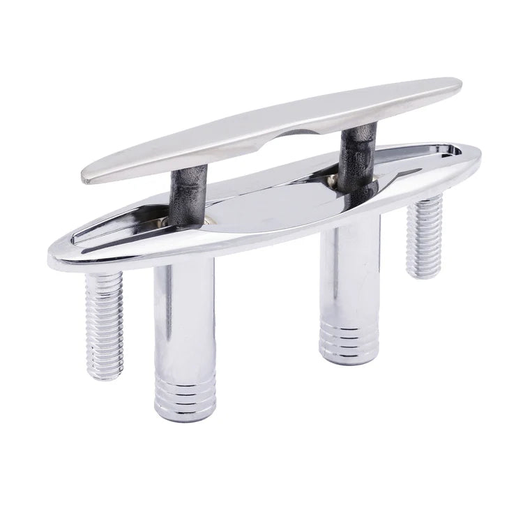 WHITECAP MARINE PRODUCTS 6" Stainless Steel E-Z Pull Up Cleat - Essenbay Marine