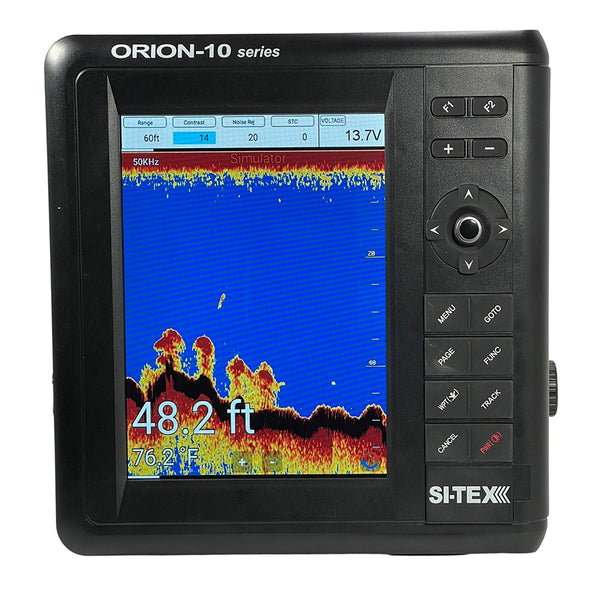 SI-TEX 10" Chartplotter/Sounder Combo w/Internal GPS  C-MAP 4D Card [ORIONCF] - Essenbay Marine