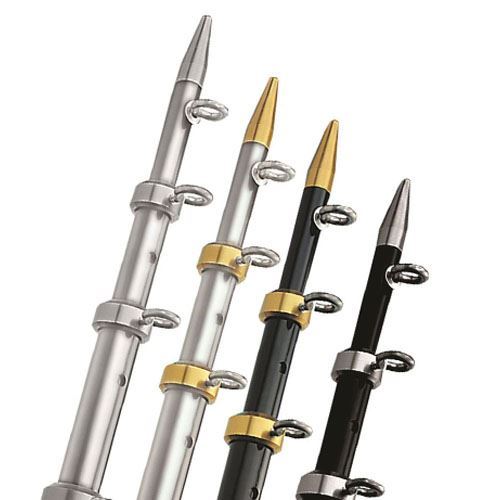 TACO Marine HD 15' Aluminum Tele-Outrigger Poles Sport Fishing / Outri– Essenbay Marine TACO Marine HD 15' Aluminum Tele-Outrigger Poles Sport Fishing / Outri– Essenbay Marine