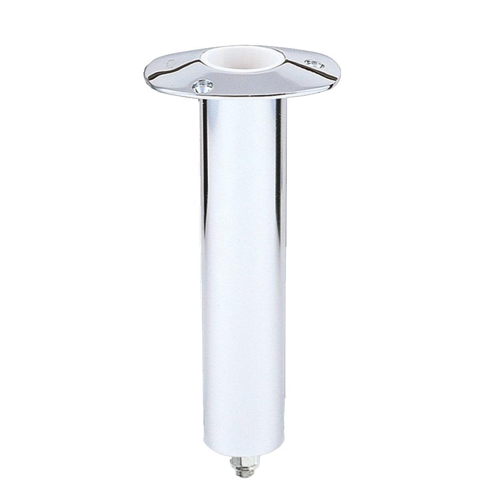 Lee s 0 Degree Stainless Steel Swivel Base Flush Mount Rod Holder