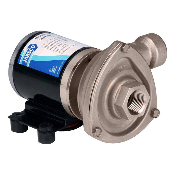 Jabsco Low Pressure Cyclon Centrifugal Pump - 12V [50840-0012] - Essenbay Marine