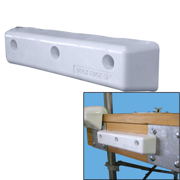 Dock Edge Protect Straight HD 12" PVC Dock Bumpers [1058-F] - Essenbay Marine