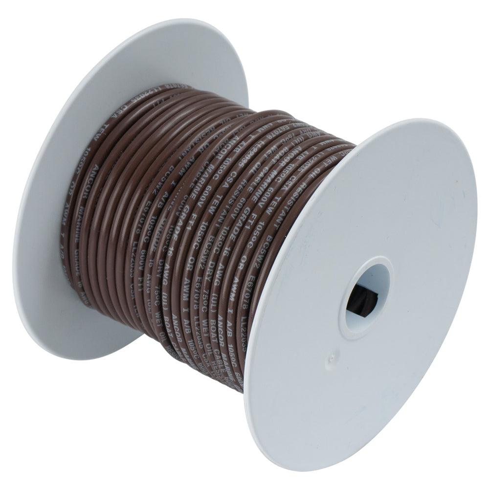 104210 - Ancor Marine Tinned Copper Wire 14 Gauge Brown