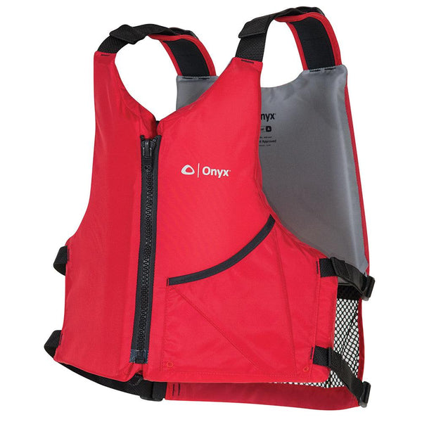 Onyx Universal Paddle Vest - Adult Universal - Red [121900-100-004-17] - Essenbay Marine