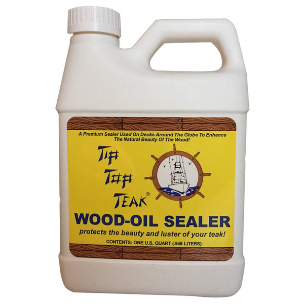 Tip Top Teak Wood Oil Sealer - Quart [TS 1001] - Essenbay Marine