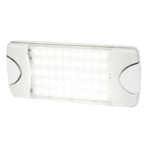Hella Marine DuraLED 50 Low Profile Interior/Exterior Lamp - White LED Spreader Beam [980629001] - Essenbay Marine