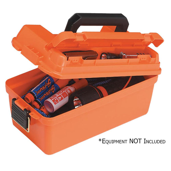 Plano Small Shallow Emergency Dry Storage Supply Box - Orange [141250] - Essenbay Marine