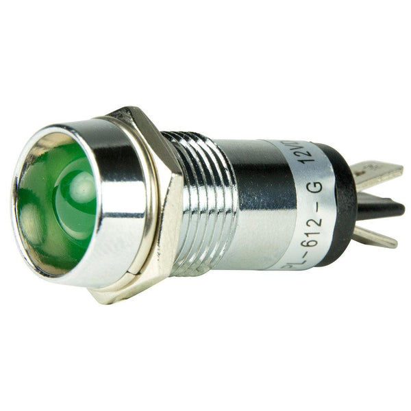 BEP LED Pilot Indicator Light - 12V - Green [1001103] - Essenbay Marine