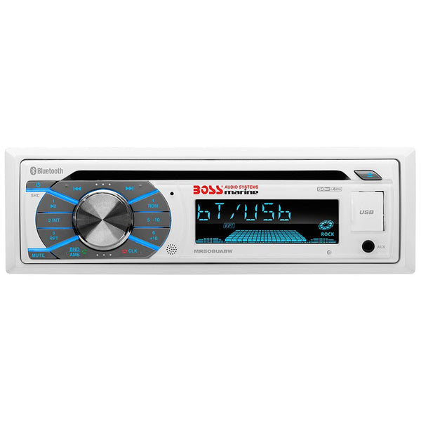 Boss Audio MR508UABW Marine Stereo w/AM/FM/CD/BT/USB [MR508UABW] - Essenbay Marine