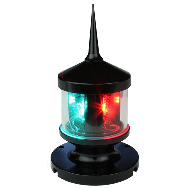 Lunasea Tri-Color/Anchor/Strobe LED Navigation Light [LLB-53BK-01-00] - Essenbay Marine