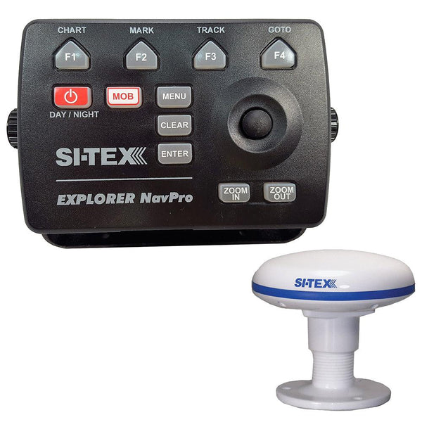 SI-TEX Explorer NavPro w/Wi-Fi  GPK-11 GPS Antenna [EXPLORERNAVPROWIFIW] - Essenbay Marine