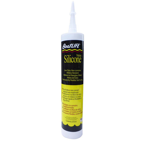 BoatLIFE Silicone Rubber Sealant Cartridge - White [1151] - Essenbay Marine