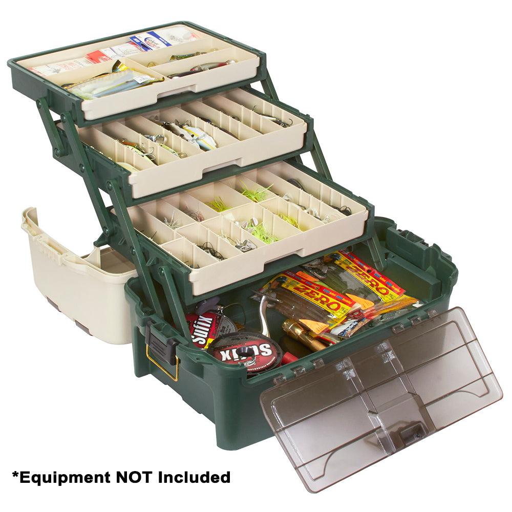 full plano over and under tackle box Plano 723300 Hybrid Hip 3 Tray Tackle Box