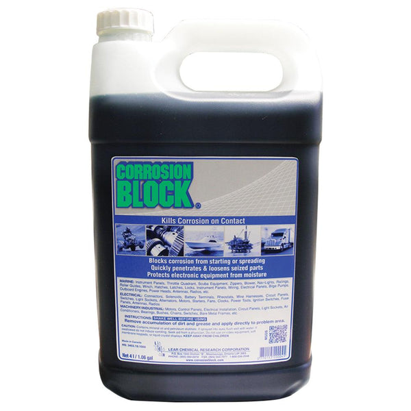 Corrosion Block Liquid 4-Liter Refill - Non-Hazmat, Non-Flammable  Non-Toxic [20004] - Essenbay Marine