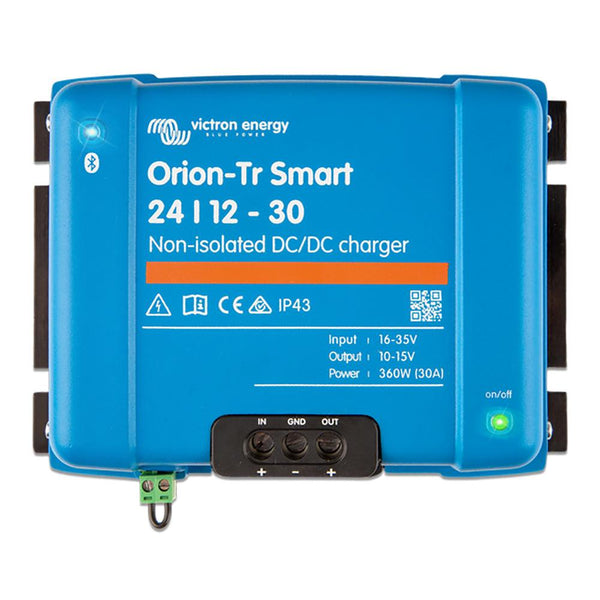 Victron Orion-TR Smart 24/12-30 30A (360W) Non-Isolated DC-DC Charger or Power Supply [ORI241236140] - Essenbay Marine