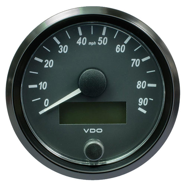 VDO SingleViu 80mm (3-1/8") Speedometer - 90MPH [A2C3832900030] - Essenbay Marine