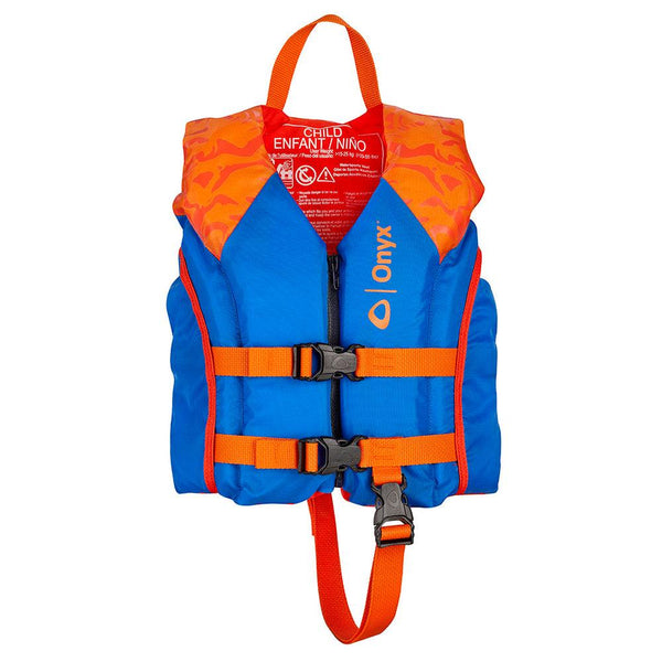 Onyx Shoal All Adventure Child Paddle  Water Sports Life Jacket - Orange [121000-200-001-21] - Essenbay Marine