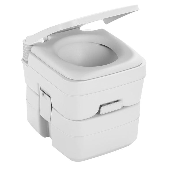 Dometic 966 Portable Toilet - 5 Gallon - Platinum [301096606] - Essenbay Marine