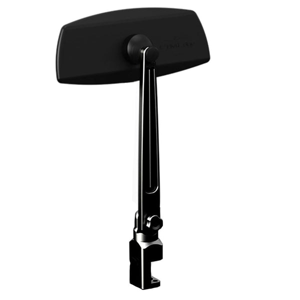 PTM Edge Pontoon Mirror/Bracket Kit w/VR-100 Pro  PCX-200 (Black) [P13157-200TEBBK] - Essenbay Marine