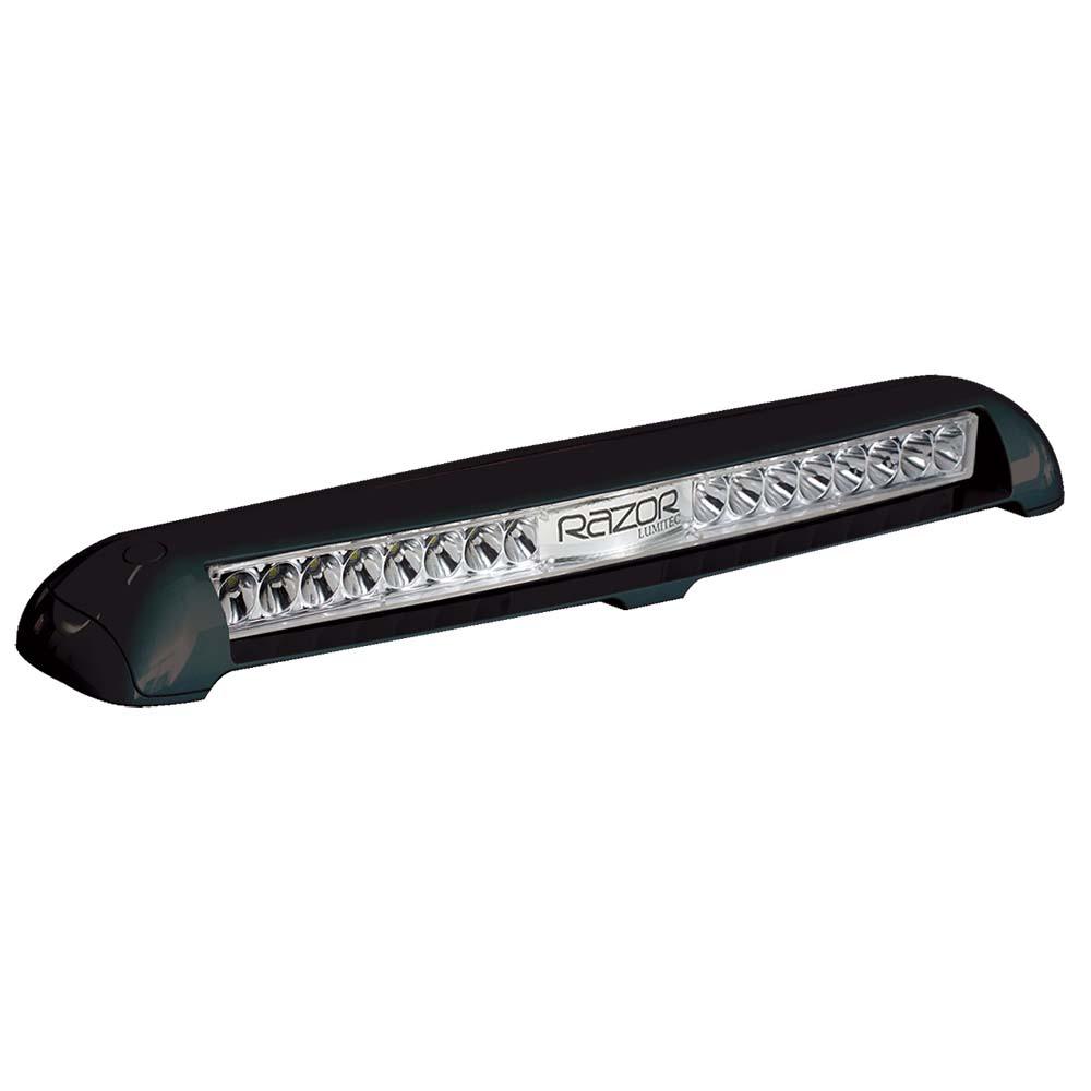 Lumitec Razor Light Bar Spot Black Housing Flush Mount