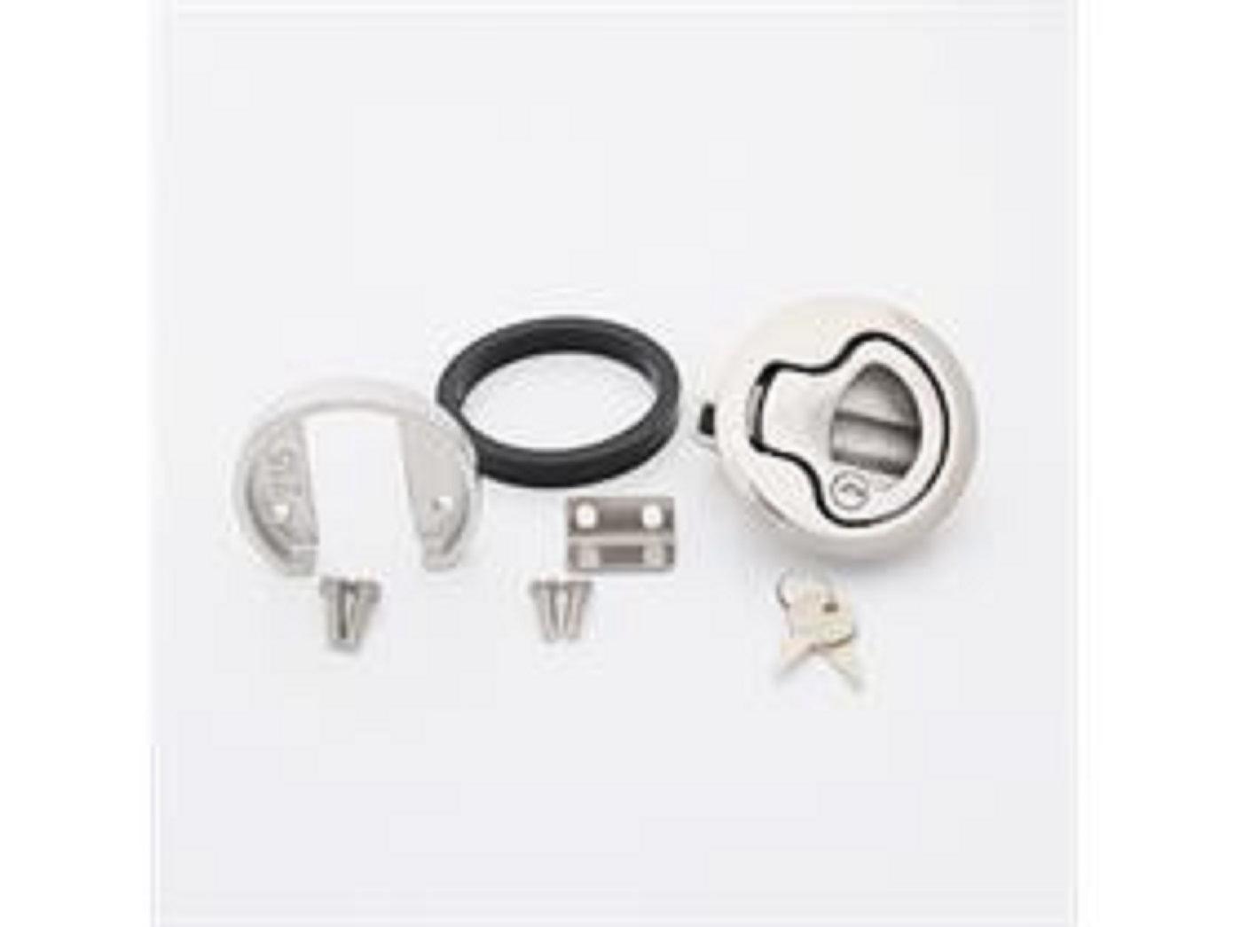 GEMLUX SS 2 "Slam Latch Locking, Beveled Face Kit 5154KIT Essenbay