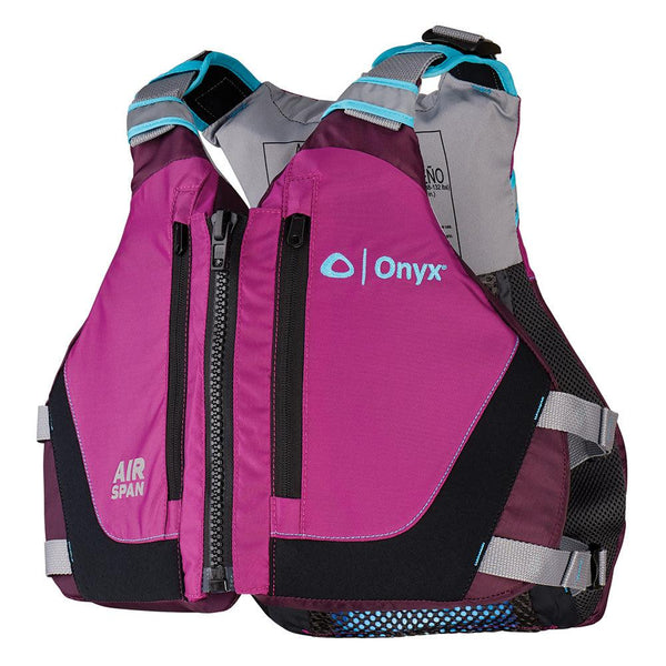 Onyx Airspan Breeze Life Jacket - XS/SM - Purple [123000-600-020-23] - Essenbay Marine