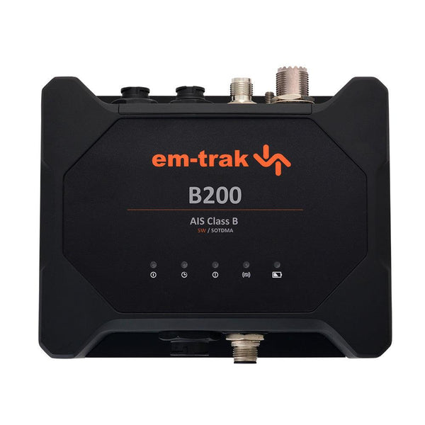 em-trak B200 Class B AIS Transceiver - 5W SOTDMA w/Battery Backup [429-0007] - Essenbay Marine
