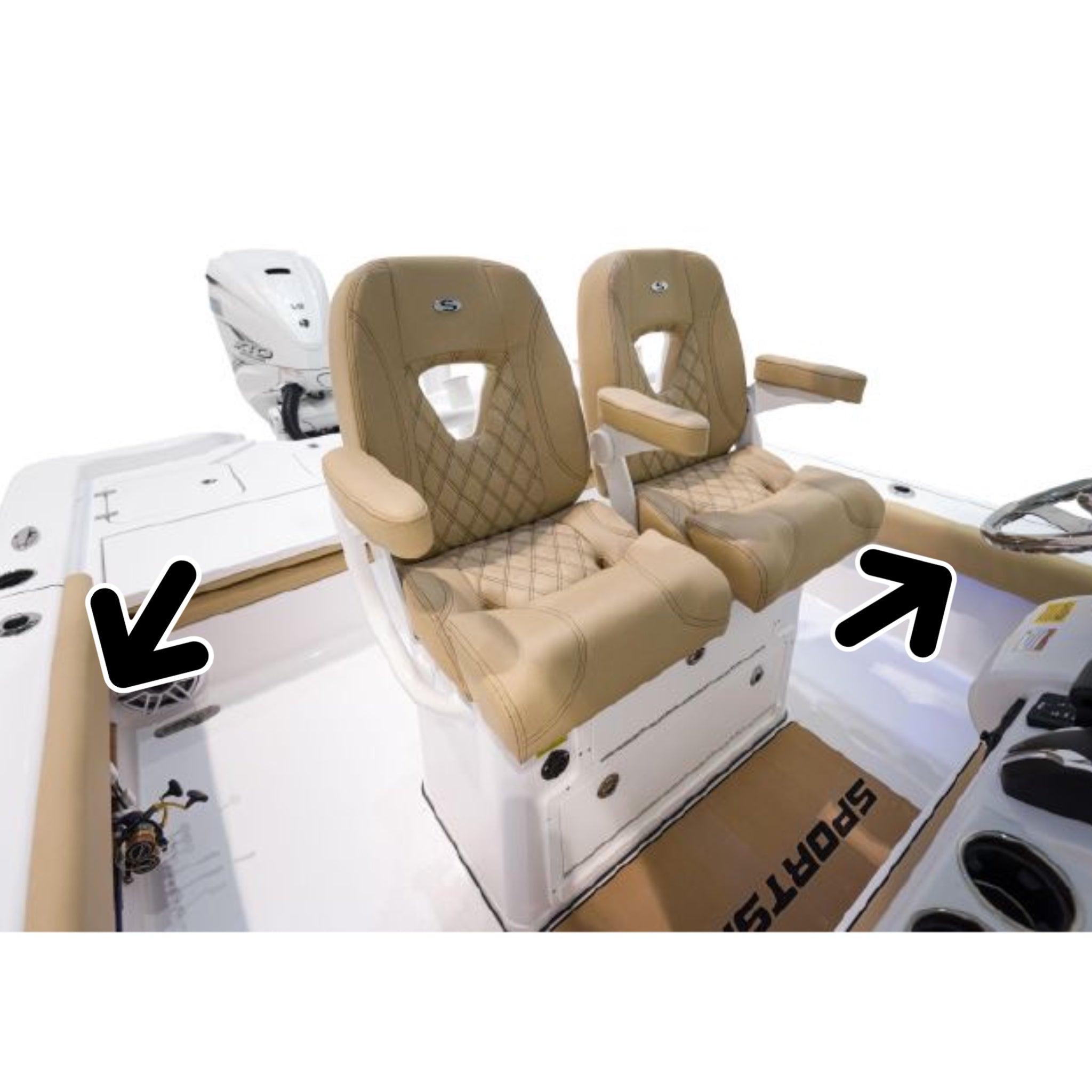 Sportsman Boats 267CC Cockpit Bolster Cushions Essenbay Marine