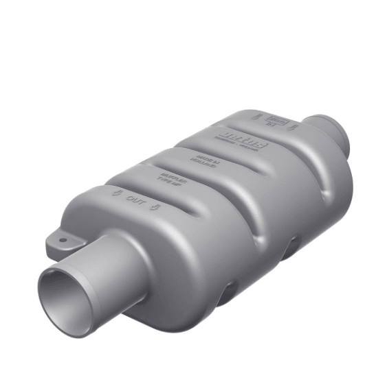 VETUS Plastic Muffler Type MP75 Part DEMPMP75 - Essenbay Marine