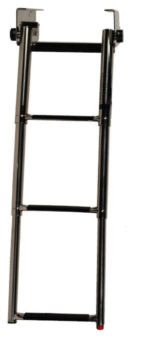 Jif Marine DUF3 3 Step Telescoping Pontoon Ladder