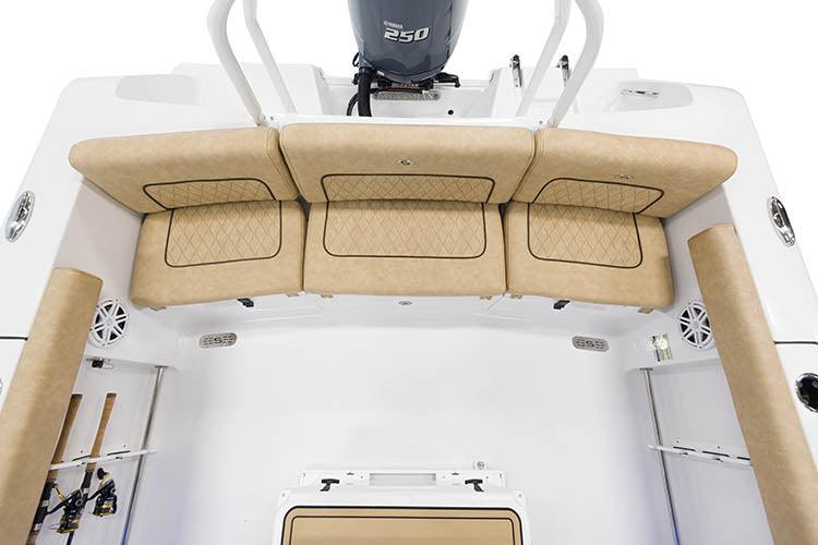 Sportsman Boats 231CC Rear Bench Bottom Cushions