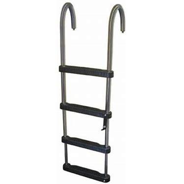 Jif Marine DUF3 3 Step Telescoping Pontoon Ladder