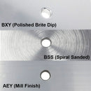 TACO Marine 4-3/8" X 3" 4-Hole Radiused Aluminum Pad Mill Finish F32-3043AEY - Essenbay Marine