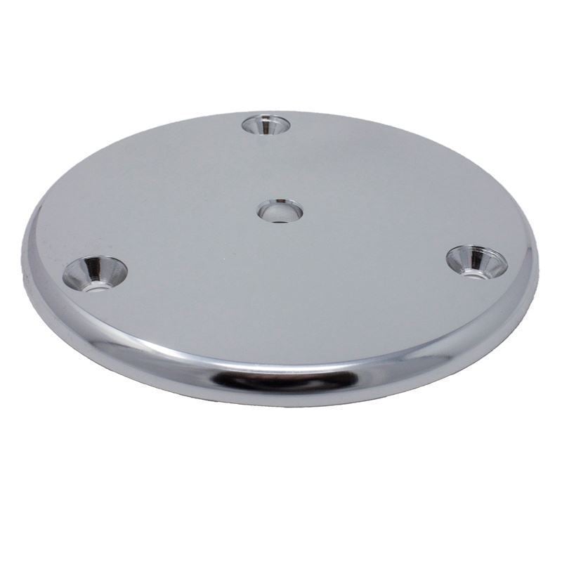 Taco Spiral Sanded Round 4" Pad W/ 3 CSK Holes F32-4340BSS