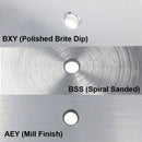 TACO Marine 4" Round Radiused Edge 4 Hole Pad Mill Finish F32-4440AEY - Essenbay Marine