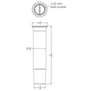 Taco Marine Polished Brite Anodized Rod Holder F31-2200BXZ - Essenbay Marine