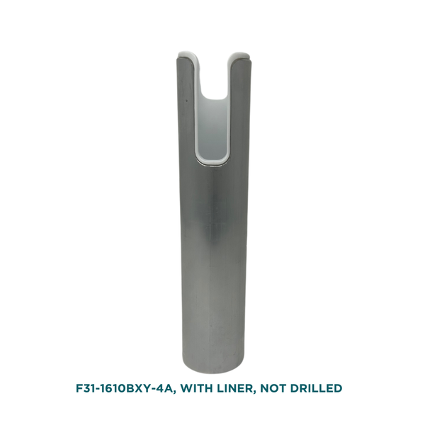 Taco Aluminum Slotted W/O Holes Rod Holder For Spinning Reels F31-1610BXZ-4A