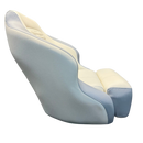 TACO Marine Limited Edition Anclote Bucket Seat, Ivory & Marble BA1-25-OBS - Essenbay Marine