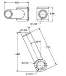 Taco Center Rigger  Clamp-On Mount F16-0311C - Essenbay Marine