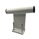 Midnight Moon Outfitters White Single Barrel Transom Shallow Water Anchor Mount for 1" Pole - Essenbay Marine