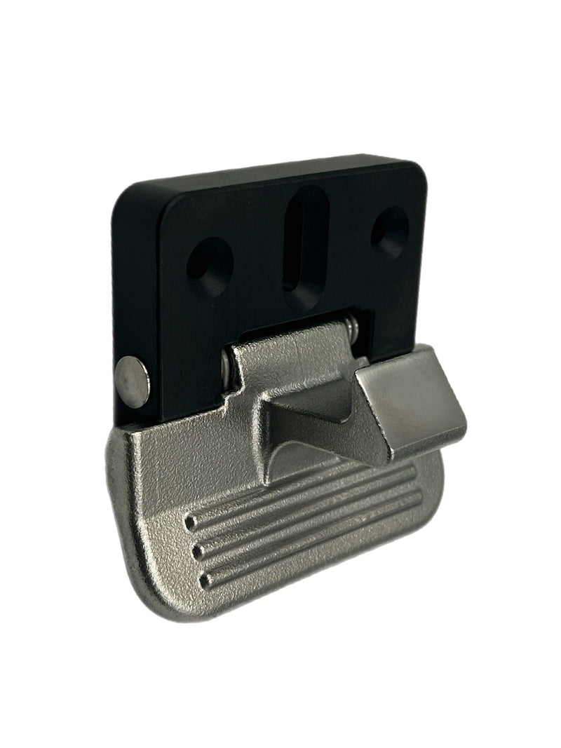 Gemlux Paddle Slam Latch 3" X 1/2" & Roller Keeper 7051-50 5170-PLV