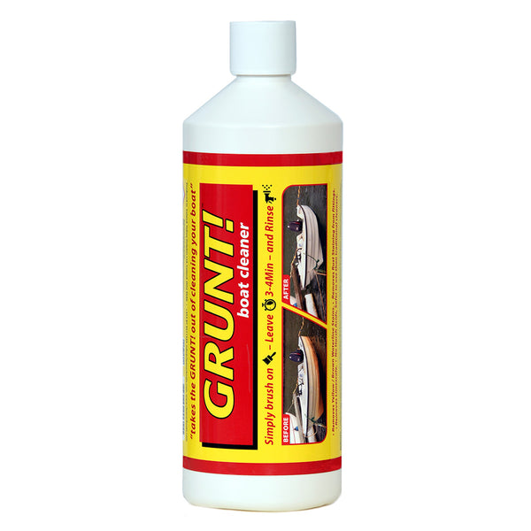 GRUNT! 32oz Boat Cleaner - Removes Waterline  Rust Stains [GBC32] - Essenbay Marine