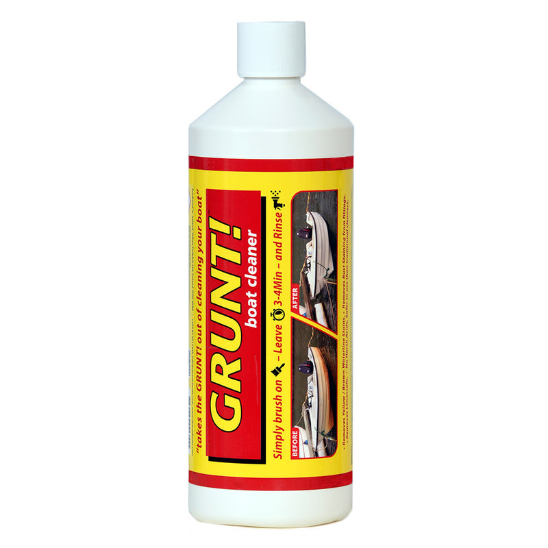 GRUNT! 32oz Boat Cleaner - Removes Waterline  Rust Stains [GBC32] - Essenbay Marine