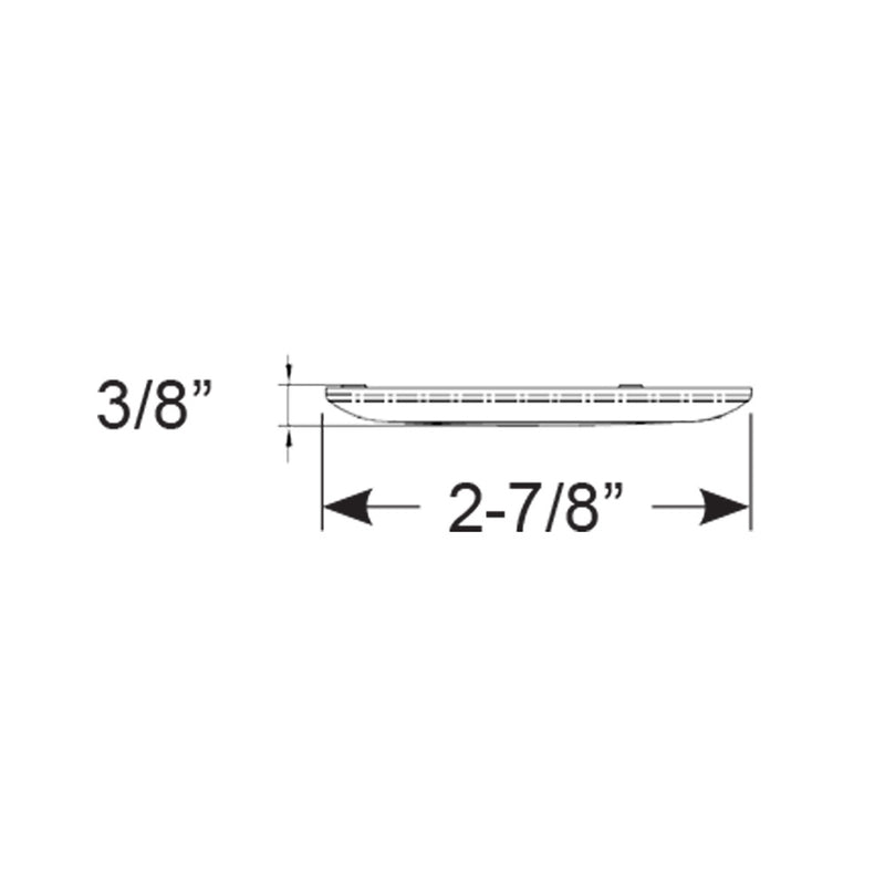 Scandvik B3 Downlight Surface Mount - Cool White - SS Trim - IP67 - 12/24V [41320P] - Essenbay Marine