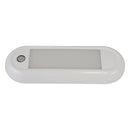 Scandvik 7" Oval Dome Light w/Switch  Dimming - 12/24V [41322P] - Essenbay Marine
