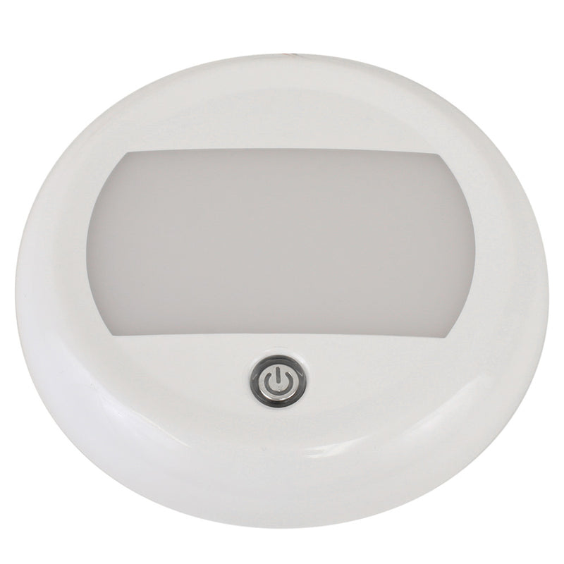 Scandvik 5" Dome Light w/Switch  3 Stage Dimming - 10-30V - IP67 [41323P] - Essenbay Marine