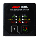 Fireboy-Xintex Two Zone Detection  Alarm Panel - 2-5/8" Display - 12/24V DC [FBD-2-R] - Essenbay Marine