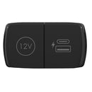 Scanstrut Flip Pro Duo - USB-A  USB-C w/12V Power Socket [SC-MULTI-F2] - Essenbay Marine