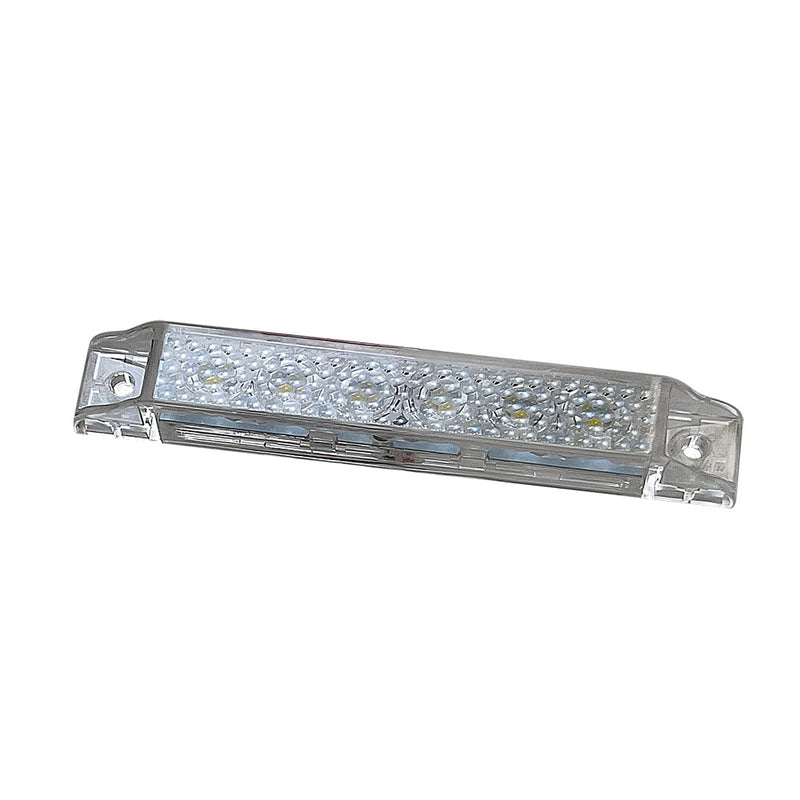 Scandvik 4" LED Light Strip - Blue w/Gasket - 12V [41641P] - Essenbay Marine